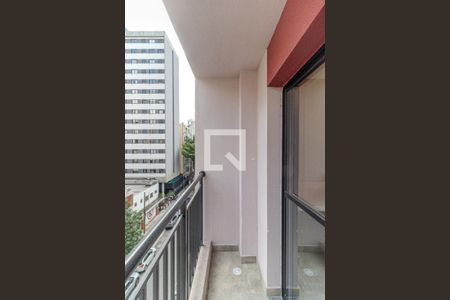 Studio à venda com 25m², 1 quarto e sem vagaVaranda