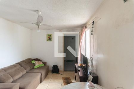 Sala de apartamento à venda com 2 quartos, 50m² em Jardim Bassoli, Campinas
