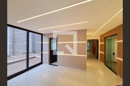 Studio à venda com 25m², 1 quarto e sem vagaHall social