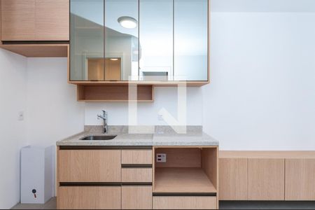 Cozinha de apartamento para alugar com 1 quarto, 41m² em Perdizes, São Paulo