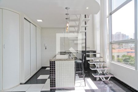 Sala de apartamento à venda com 1 quarto, 56m² em Santana, São Paulo