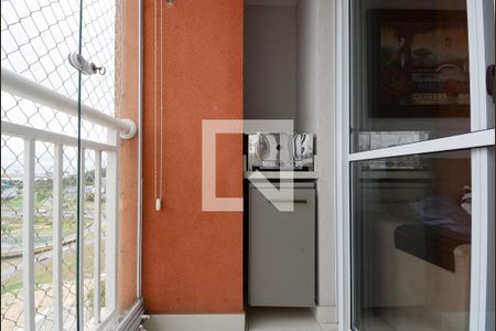 Varanda da Sala de apartamento à venda com 2 quartos, 56m² em Centro, São Bernardo do Campo