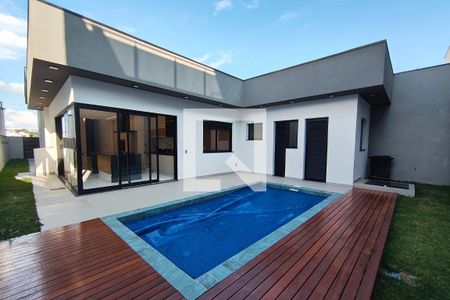 Casa de condomínio à venda com 210m², 3 quartos e 4 vagasQuintal - Piscina