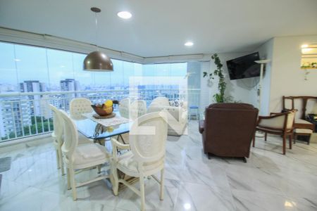 Sala de apartamento à venda com 3 quartos, 123m² em Mooca, São Paulo