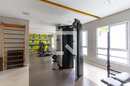 Apartamento para alugar com 33m², 1 quarto e sem vaga Apartamento para alugar com 33m², 1 quarto e sem vagaÁrea comum - Academia
