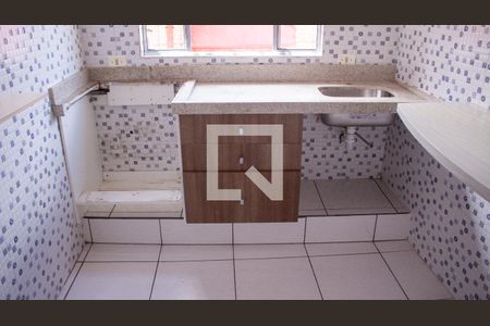 Cozinha de casa para alugar com 2 quartos, 48m² em Pilar Velho, Ribeirão Pires