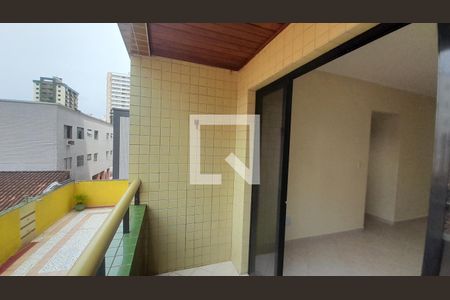 Sacada de apartamento para alugar com 1 quarto, 57m² em Tupi, Praia Grande