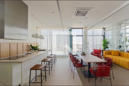 Apartamento à venda com 29m², 1 quarto e sem vagaÁrea comum - Salão de festas