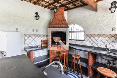 Área comum - Churrasqueira de apartamento para alugar com 3 quartos, 96m² em Baeta Neves, São Bernardo do Campo