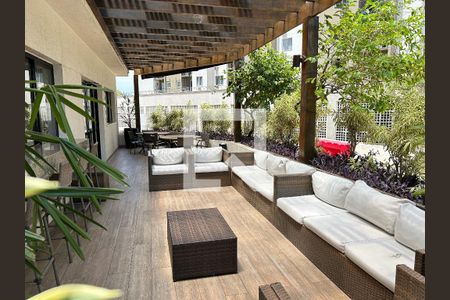 Apartamento para alugar com 49m², 2 quartos e 1 vagaÁrea comum - Salão de festas