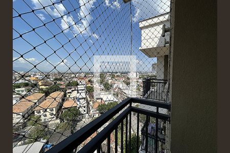 Varanda da sala de apartamento para alugar com 2 quartos, 49m² em Del Castilho, Rio de Janeiro