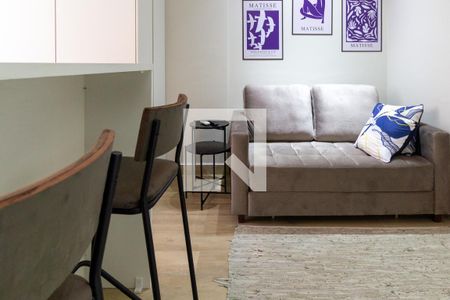 Sala de kitnet/studio para alugar com 1 quarto, 26m² em Perdizes, São Paulo