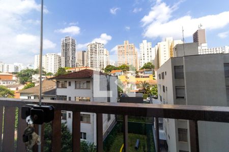 Varanda de kitnet/studio para alugar com 1 quarto, 26m² em Perdizes, São Paulo