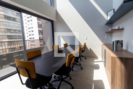 Studio para alugar com 26m², 1 quarto e sem vagaÁrea Comum - Co-working do Andar