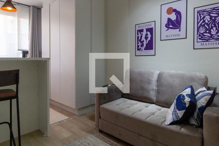 Sala de kitnet/studio para alugar com 1 quarto, 26m² em Perdizes, São Paulo