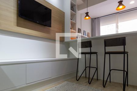 Sala de kitnet/studio para alugar com 1 quarto, 26m² em Perdizes, São Paulo