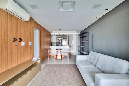 Sala de apartamento para alugar com 2 quartos, 75m² em Parque Residencial Aquarius, São José dos Campos