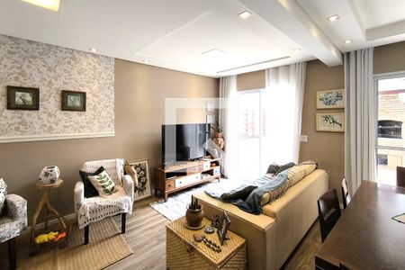 Sala de casa de condomínio para alugar com 3 quartos, 88m² em Engordadouro, Jundiaí