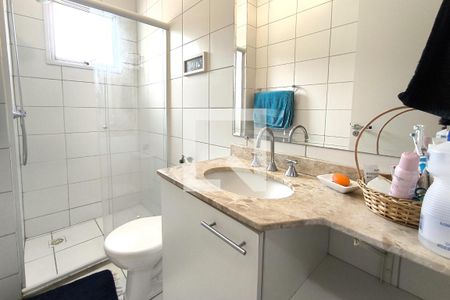 Banheiro Quarto 1 de casa de condomínio para alugar com 3 quartos, 88m² em Engordadouro, Jundiaí