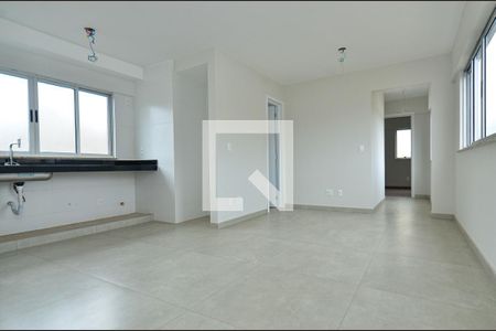Sala de estar de apartamento à venda com 2 quartos, 60m² em Santo Antônio, Belo Horizonte