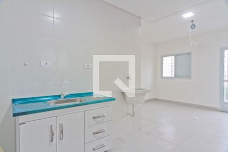Studio à venda com 27m², 1 quarto e sem vagaCozinha e Área de Serviço