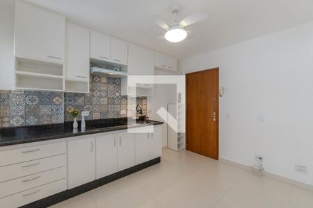 Sala/Cozinha de apartamento para alugar com 1 quarto, 30m² em Bela Vista, São Paulo