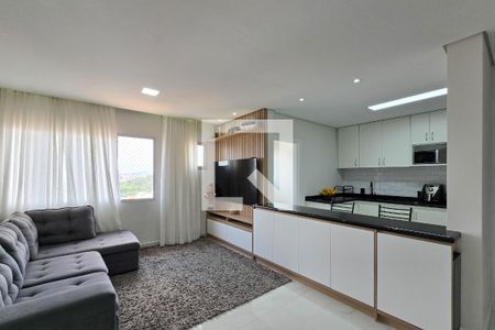 Sala de apartamento à venda com 3 quartos, 74m² em Baeta Neves, São Bernardo do Campo