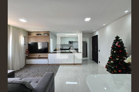 Sala de apartamento à venda com 3 quartos, 74m² em Baeta Neves, São Bernardo do Campo