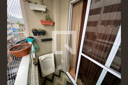 Varanda da Sala de apartamento para alugar com 2 quartos, 56m² em Encantado, Rio de Janeiro