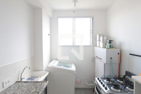 Apartamento para alugar com 43m², 2 quartos e 1 vagaCozinha e Área de Serviço