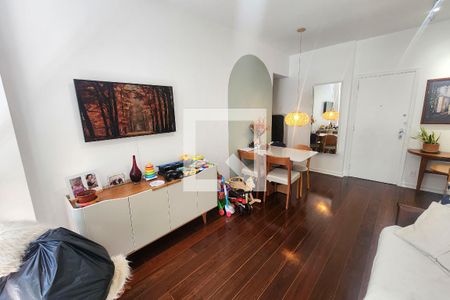 Sala de apartamento à venda com 2 quartos, 65m² em Humaitá, Rio de Janeiro