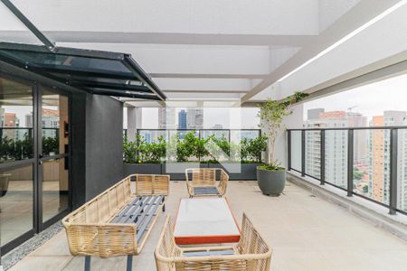 Studio para alugar com 28m², 1 quarto e sem vaga Studio para alugar com 28m², 1 quarto e sem vagaÁrea comum - Salão de festas