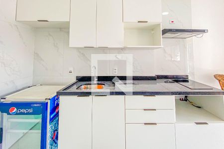 Studio para alugar com 28m², 1 quarto e sem vaga Studio para alugar com 28m², 1 quarto e sem vagaCozinha