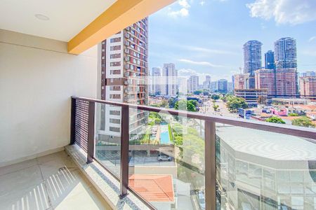 Studio para alugar com 28m², 1 quarto e sem vaga Studio para alugar com 28m², 1 quarto e sem vagaVaranda