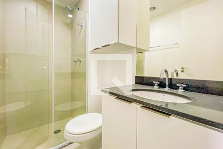 Studio para alugar com 28m², 1 quarto e sem vaga Studio para alugar com 28m², 1 quarto e sem vagaBanheiro