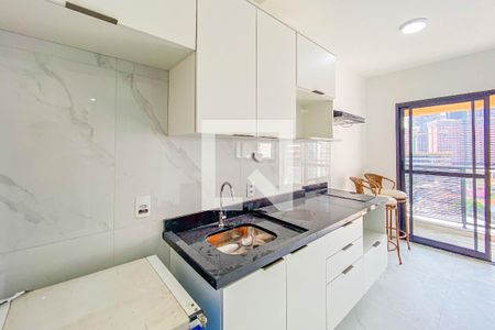 Studio para alugar com 28m², 1 quarto e sem vaga Studio para alugar com 28m², 1 quarto e sem vagaCozinha