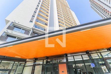 Studio para alugar com 28m², 1 quarto e sem vaga Studio para alugar com 28m², 1 quarto e sem vagaÁrea comum - Fachada