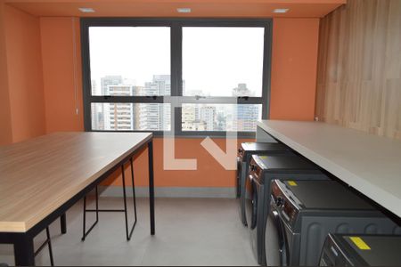 Studio para alugar com 21m², 1 quarto e sem vagaLavanderia