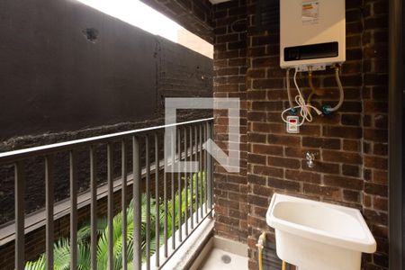 Varanda de apartamento para alugar com 1 quarto, 32m² em Indianópolis, São Paulo