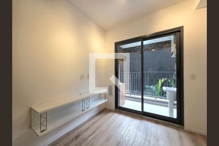 Sala/Cozinha de apartamento para alugar com 1 quarto, 32m² em Indianópolis, São Paulo