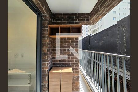 Varanda de apartamento para alugar com 1 quarto, 32m² em Indianópolis, São Paulo