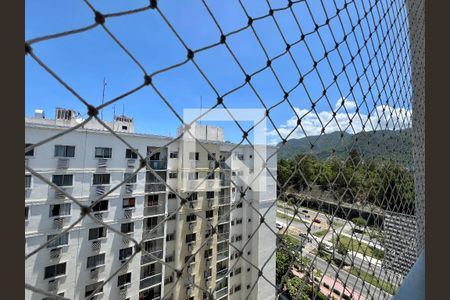 Varanda Sala  de apartamento para alugar com 2 quartos, 55m² em Jacarepaguá, Rio de Janeiro