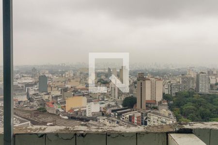 Varanda da Sala de apartamento à venda com 1 quarto, 32m² em Centro Histórico de São Paulo, São Paulo
