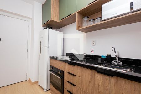 Cozinha de apartamento à venda com 1 quarto, 35m² em Consolação, São Paulo