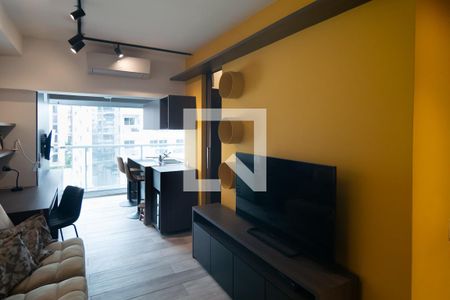 Sala de apartamento à venda com 1 quarto, 36m² em Consolação, São Paulo