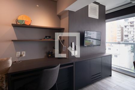 Cozinha de apartamento à venda com 1 quarto, 36m² em Consolação, São Paulo