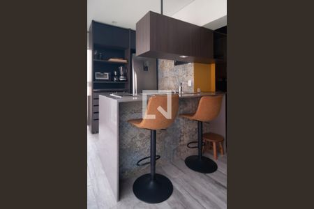 Cozinha de apartamento à venda com 1 quarto, 36m² em Consolação, São Paulo