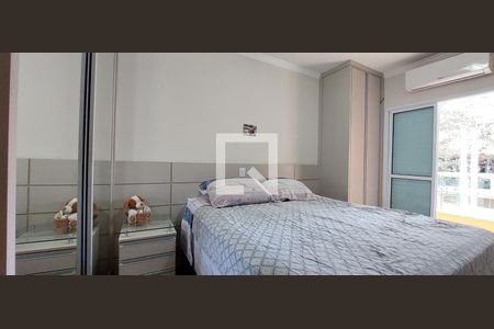 Quarto 1 suíte de casa para alugar com 2 quartos, 86m² em Jardim Santo Alberto, Santo André