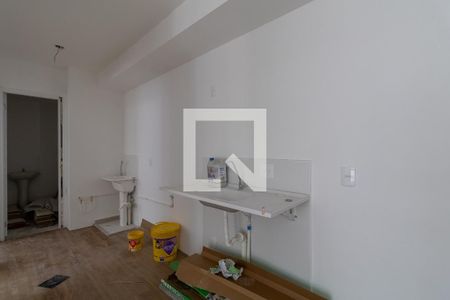 Sala e Cozinha  de apartamento para alugar com 2 quartos, 36m² em Cidade Patriarca, São Paulo
