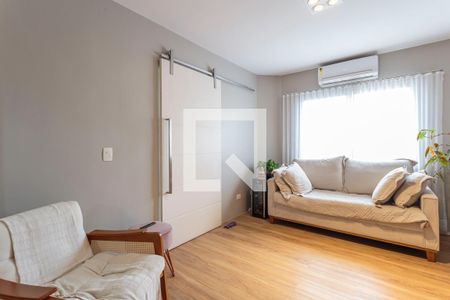 Sala de apartamento para alugar com 1 quarto, 55m² em Indianópolis, São Paulo